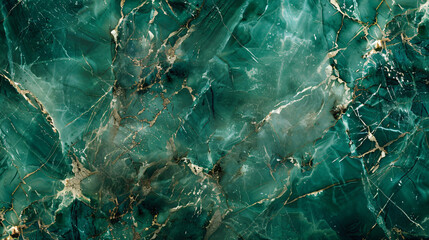 Seamless pattern background of a green marble texture backdrop 