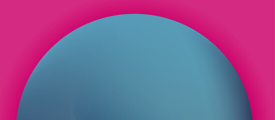 Glossy metal glowing circles geometric background. Minimal abstract composition. Vector illustration For Wallpaper, Banner, Background, Card, Book Illustration, landing page