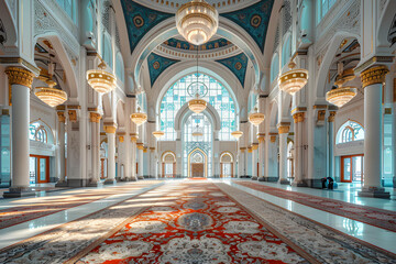 Obraz premium Interior of the Mosque 