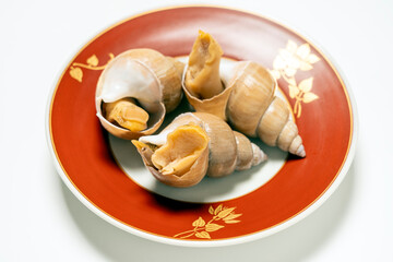 北陸の郷土料理・バイ貝の煮付け