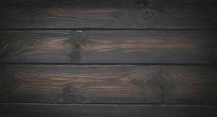 A close up of a wooden wall with a dark background - obrazy, fototapety, plakaty