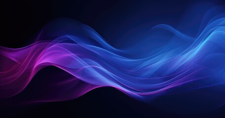 ethereal purple and blue swirls background