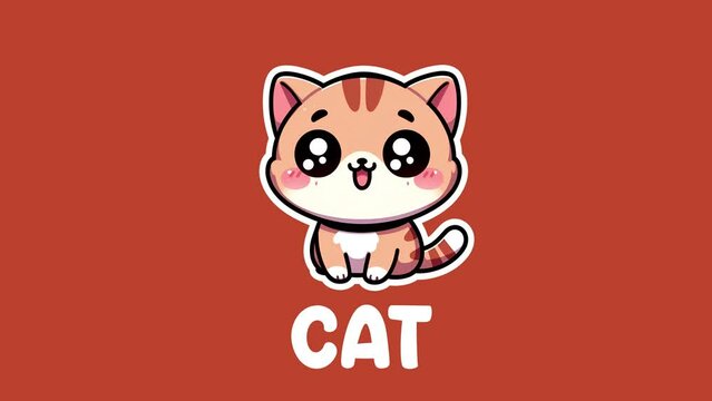Animal names cat based on alphabet "C"