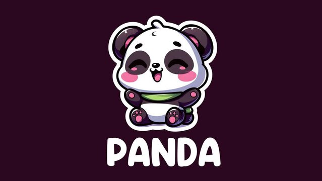 Animal names panda based on the alphabet "P"