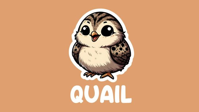 Animal names quail based on the alphabet "Q"