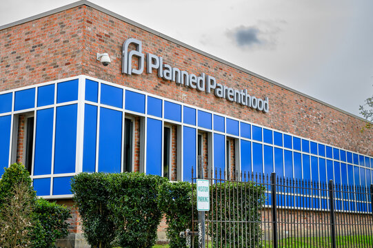 Front of the Planned Parenthood building on Claiborne Avenue on February 28, 2024 in New Orleans, LA, USA