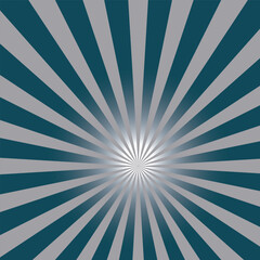 Starburst abstract green background.  vector graphic illustration.