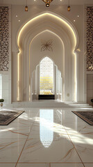 Fototapeta premium Interior of the Mosque 