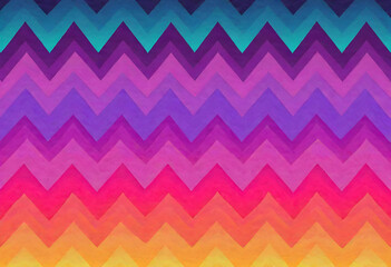Zigzag Gradient Wallpaper, Background, Gradient, Zigzag, Colorful, Wallpaper, Abstract, Vibrant, Design, Pattern, Modern, Decoration, Artistic, Digital, AI Generated