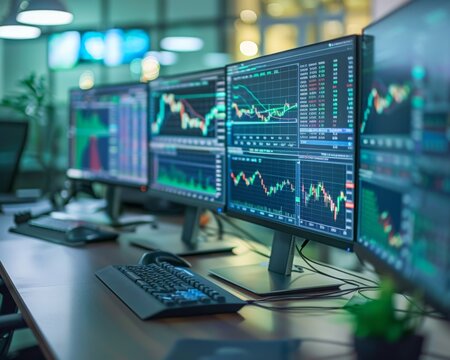 Digital Code Display on Monitor