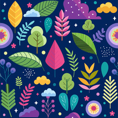seamless floral pattern