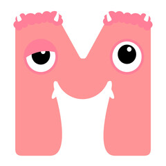 Monster Letter M