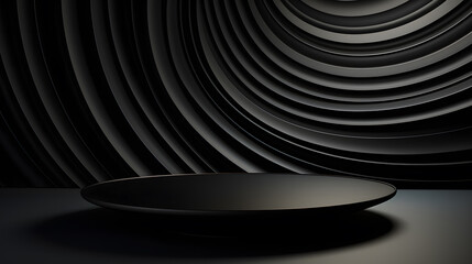 abstract background featuring vantablack color