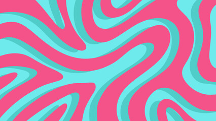 pink and blue background with wave seamless pattern	