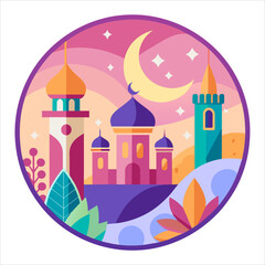 illustration of a mosque