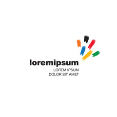 Abstract colorful corporate logo design