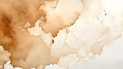 light-brown-watercolor-stain-bleeding-into-the-fibers-of-a-textured-white-watercolor-paper-edges