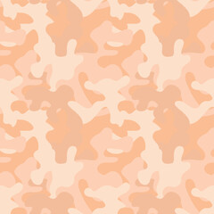 Seamless colorful fashion camouflage pattern vector - 753398797