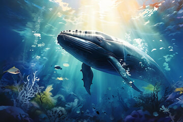 brutal-whale-big-whale-in-the-sea_generative ai