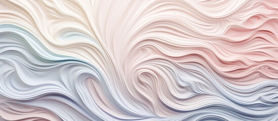 Fototapeta premium Background with soft pastel colors and raised design