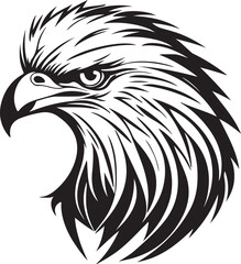 eagle head vector