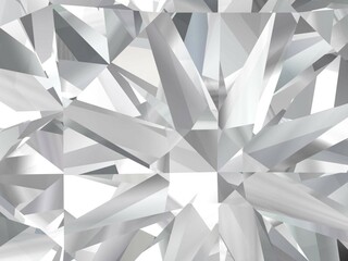Realistic diamond texture close up, 3D illustration. (high resolution 3D image)