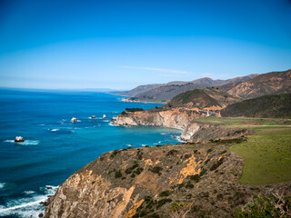 Fototapeta na wymiar California Coastline View 