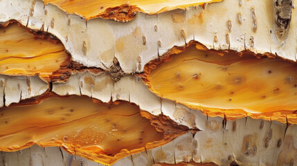 A closeup of a bark of a tree highlighting the importance of tree barks as a source of healing properties in Native American medicine.