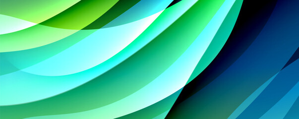 Simple fluid color gradient abstract background with dynamic wave line effect. Vector Illustration For Wallpaper, Banner, Background, Card, Book Illustration, landing page