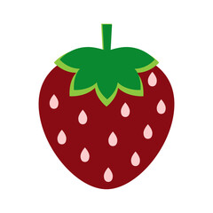 Red Strawberry Icon