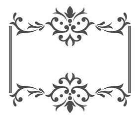 antique ornaments for invitations and decoration