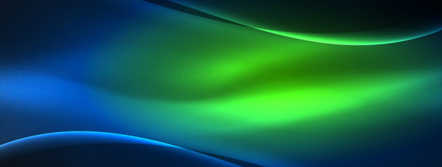 Neon light glowing waves and lines background set for wallpaper, business card, cover, poster, banner, brochure, header, website