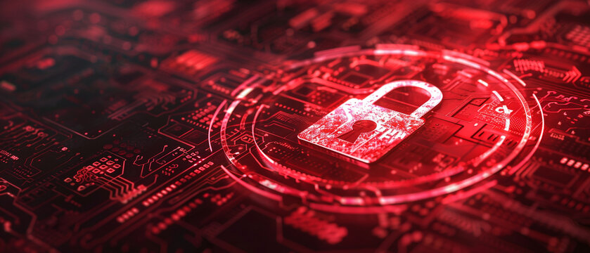 cybersecurity and data protection visual concept high demand image clear and impactful editorial style