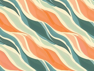 Colorful abstract fashion pattern with interwoven waves of red, blue, and gray. wallpaper design,presentations, banners, flyers, cover pages.