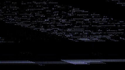 Authentic Dark Static VHS Overlay Texture with Distorted Signal Noise - Powered by Adobe
