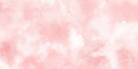 Fantasy smooth light pink watercolor paper textured. Abstract background with grunge pink white background with strokes of paint. Abstract splashed watercolor textured background poster, invitation bg