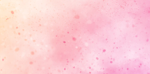 Abstract seamless beautiful grunge pink texture background. Abstract pink of stain splash watercolor background. Soft pastel pink lilac watercolor foam gel with drops on the paper Blurry background. 