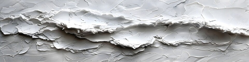 Obraz premium Abstract Plaster Relief with Texture and Depth, To provide an abstract and textured 3D relief image for use in advertising, graphic design, and other