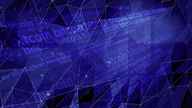 Bitcoin background digital asset with vision of innovation and wealth, connected lines display its increasing value in crypto market