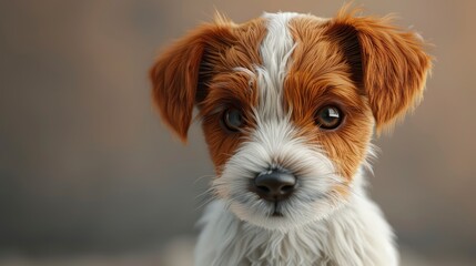 Cute Jack Russell Dog Terrier Puppy, Desktop Wallpaper Backgrounds, Background HD For Designer