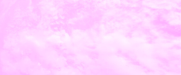 Sky with beautiful clouds. White Clouds on pink background. Beautiful pink clouds and sky. Abstract nature background. Beautiful pink sunset sky background for concept design. 