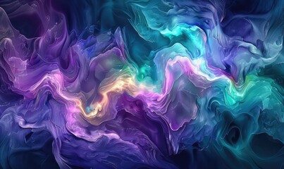 Abstract Blue purple green background