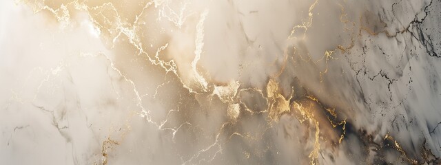 Marble material in gold beige gray as background	