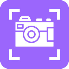 Camera Shot Icon Style