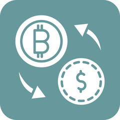 Crypto Exchange Icon Style