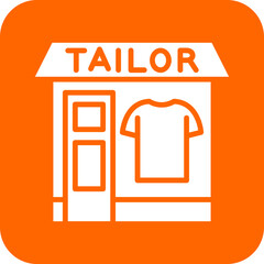Tailor Shop Icon Style