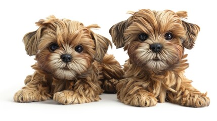 Toys Dogs Isolated On White Background, Desktop Wallpaper Backgrounds, Background HD For Designer