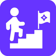 Go To Success Icon Style