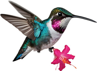 Close-up image of Bee hummingbird.
