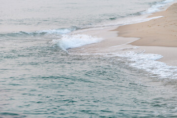 View of the surf on the beach
